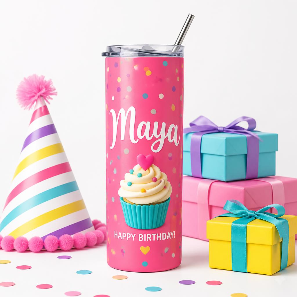 Birthday tumblers